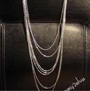 Fashion Lady Girls Chunky Choker Necklace Collar Chain Bib Statement Pendant
