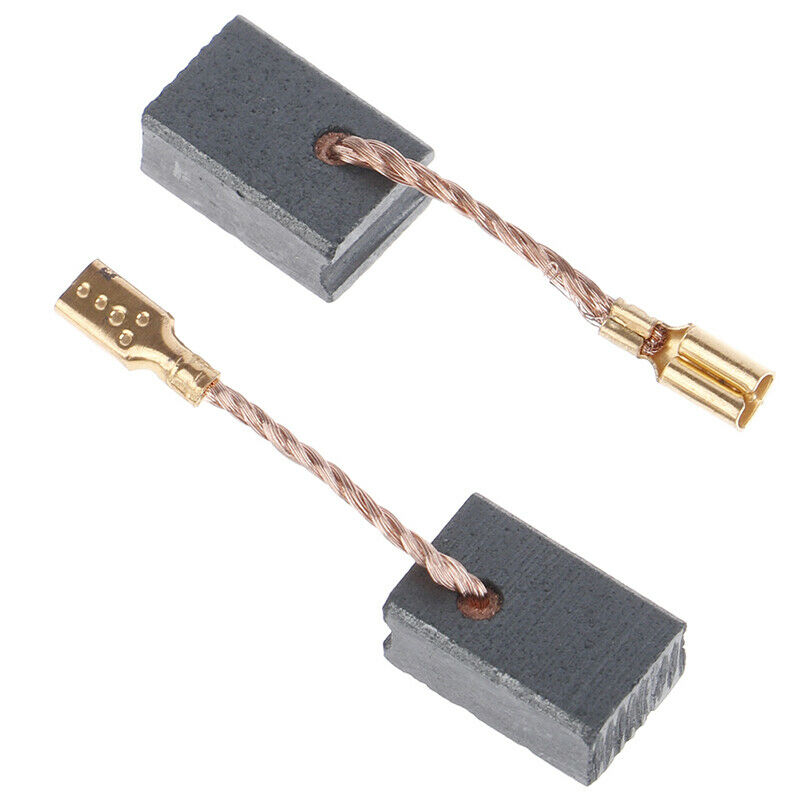 10Pcs Graphite Copper Motor Carbon Brushes Kit For Angle Grinder 6*8.5*13. Nw