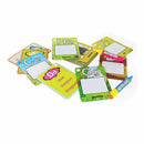 English Learning Card Magic Water Drawing Card with 2 Magic Pens Letter Card  Q5