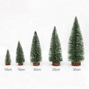 5X(Mini Christmas Tree A Small Pine Tree Placed In The Desktop Christmas D E7F7)