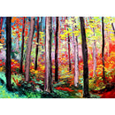 Landscape 5D DIY Full Round Drill Diamond Painting Rhinestone Art (Woods)