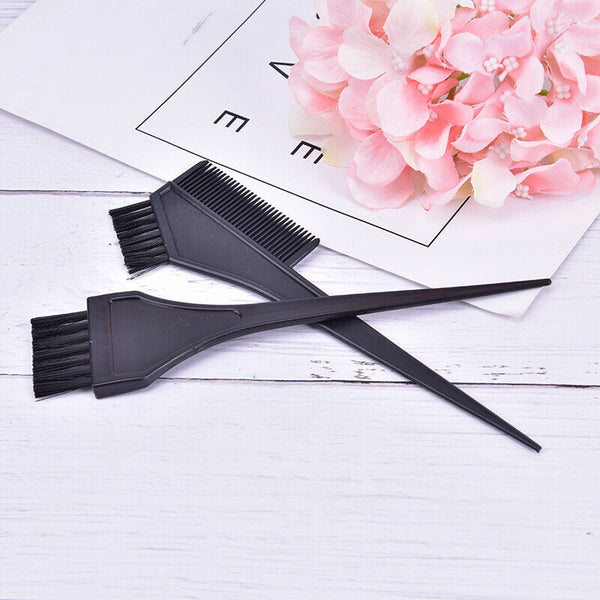 Hair Color Dye Bowl Comb Brushes Tool Kit Set Tint Coloring Dye Bowl Comb Bru Kw