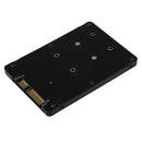 Mini mSATA SSD Shift 2.5inch SATA3 7mm Thin Hard Drive Enclosure (Black) I3E2