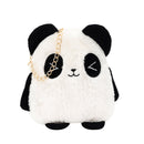 Cute Plush Panda Crossbody Handbag Women Girl Chain Shoulder Bags (Style 1)