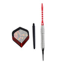 3 Pieces Professional Soft Tip Darts Electronic Games Darts Iron Barrels Red