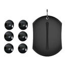 Silica Gel Earbuds In-ear Tips for Freebuds3 Bluetooth Earphone Black