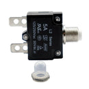 3 Pieces 125/250V AC 50V DC Push Button Circuit Breaker Overload Switch Fuse