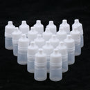 Bulk Lot 20pcs Mini Refillable Empty Eye Drops Makeup Travel Bottles Blue