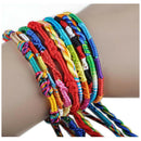 50Pcs Jewelry Tresses Bracelets Friendship Bracelets Handmade Cords