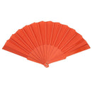 Butterflies Fan Lily Flowers Pattern Wedding Gift,Orange