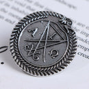 1Pc Brooch Props Halloween Retro Alloy Badge Pin PropsSEAU