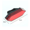 LED USB Rechargeable COB Bike Tail Lamp Safety Warning Bicycle Rear Light