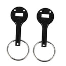 Set of Racing Sport Car Alloy Bonnet Hood Pin Lock Down Kit Universal Black