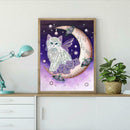 5D DIY Special Shaped Diamond Painting Cat Cross Stitch Mosaic Craft Kits