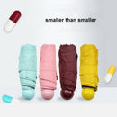 Capsule Umbrella Rain Woman Clear Pocket Anti-UV Umbrella Windproof FragrantN9X4