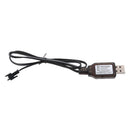 7.2V USB to SM 2Pins Plug NI-MH/NI-Cd Battery Charging Cable For RC Drone Toys