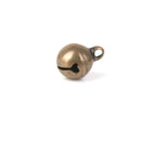 100x Bronze Jingle Bells Pendant Charms Findings Wind Chime for Crafts 8mm