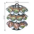 1X(OASISWJ Coffee Pod Holder Coffee Capsule Storage Shelves Dispenser Coffe