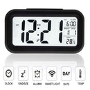 Digital Snooze Electronic Calendar Alarm Clock with LED Backlight Control