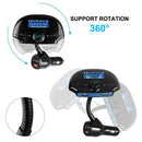 Bluetooth FM Transmitter Car, Wireless Radio Adapter Car Kit Support MP3 Pl
