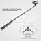 17.5" - 51" Selfie Stick Tripod Extendable w/ Bluetooth Remote Lightweight
