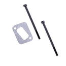 10 Pieces Chainsaw Muffler Gasket Bolts for HUSQVARNA 351 350 345 340 353 346XP