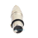 2pcs 3 Pin XLR Female to RCA Male Plug Audio Cable Cord Microphone Mic Adapter