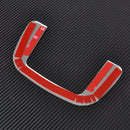 Center Console Gear Shift Box Trim Panel Strip Cover Chrome fit for Audi A4 A5