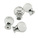 Pack of 10 30mm Crystal Glass Clear Cabinet Knob Drawer Pull Handle Kitchen