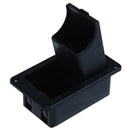 9V Black battery case holder cover box for electric guitar bass ZYBX