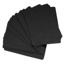 54pcs/set PVC Waterproof Black Pokers Playing Cards Entertainment Supplies