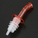 4x Multi-Color Tapered Free Flow Bottle Pourers Wine Oil Dispenser Spout St