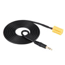 3.5MM Jack To MINI ISO 6Pin Connector Aux Cable For Fiat Grande Punto Alfa-Romeo