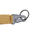 Outdoor Carabiner Backpack Hooks Molle Hook Survival Gear Nylon Keychain Clasp Z