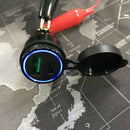 Motorcycle Waterproof Fast Charger with Usb Type-C Port 12V/24V Qc3.0 Power
