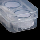 Plastic Candy Color Transparent Contact Lens Partner Case Travel Kit StoragS Ew