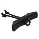Durable Plastic Marine Boat Canoe Kayak Toggle Handle With Cord (Black)