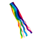 2 Pieces Rainbow Windsock - Fun Hanging Decoration - UV Resistant Material for