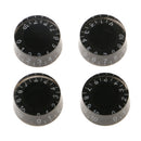 4 Pieces Electric Guitar Speed Control Knobs Button Replacement Musical