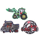 11 Pcs Mini Car Truck Patches For Clothing Applique Clothes Embroidered Sewing U