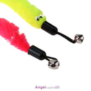 5pcs Colorful Pet Kitten Cat Teaser Replacement Refill Plush With Bell