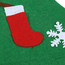 DIY Felt Christmas Tree Set with Ornaments for Kids Xmas Gifts Door Wall Ha
