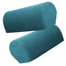 6x Stretch Sofa Armrest Covers Home Recliner Armchair Slipcovers Dark Green