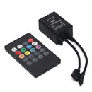 20Key IR Sound Sensor Music Remote Controller forRGB 5050 3528 LED Strip LightSP