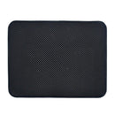 Pet Cat Litter Mat EVA Double-Layer Cat Litter Trapper Mats with Waterproof