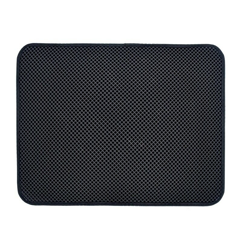Pet Cat Litter Mat EVA Double-Layer Cat Litter Trapper Mats with Waterproof