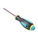 Nonslip Handle Grip 100mm Long T25 Torx Point Magnetic Tip Screwdriver