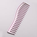 Anti-static Wide Tooth Comb Barber Heat Resistant Curly Hair Pink for Beauty