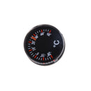 2x Diameter 20mm Plastic Round Mini Thermometer Celsius hydrothermograph OZ