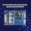 DC 12V-36V 500W Brushless Controller Hall Motor Balanced Car Driver Board A